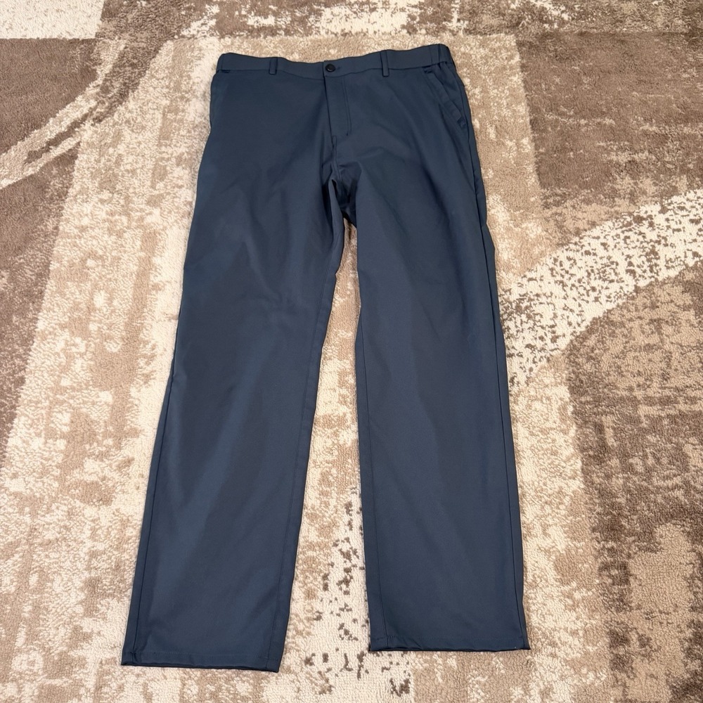 Jack Archer Pants Mens 36x32 Deep‎ Blue Jetsetter Tech Straight Dress Stretch